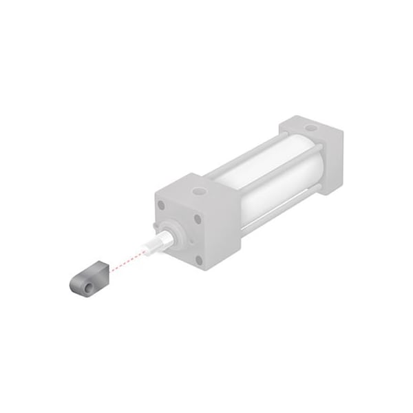 Alpha Technologies Aignep USA NFPA Rod Eye 7/16-20 Thread 1-1/2" to 2-1/2" NFPA Cylinder RE71620 - main